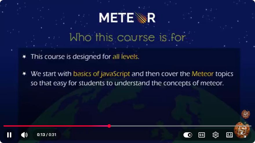Screenshot from the tutorial