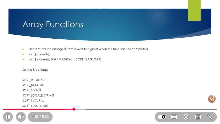 Screenshot from the tutorial