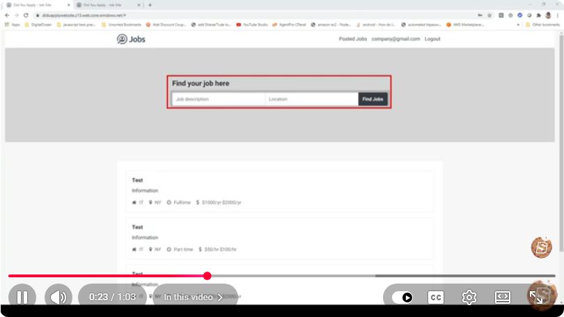 Screenshot from the tutorial