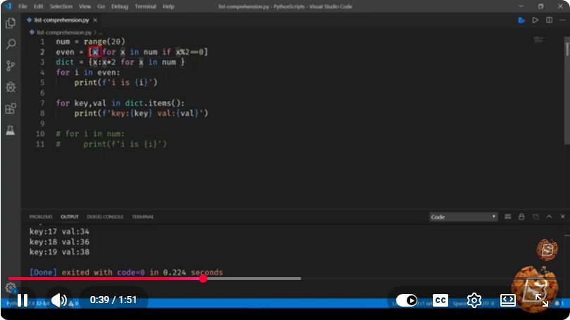 Screenshot from the tutorial