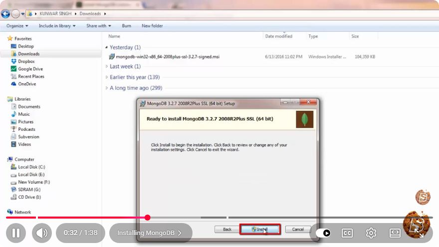 Screenshot from the tutorial