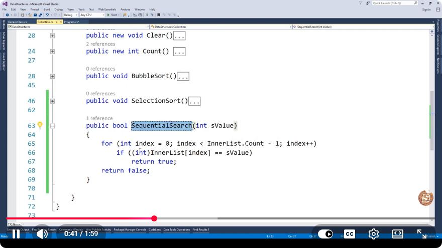 Screenshot from the tutorial
