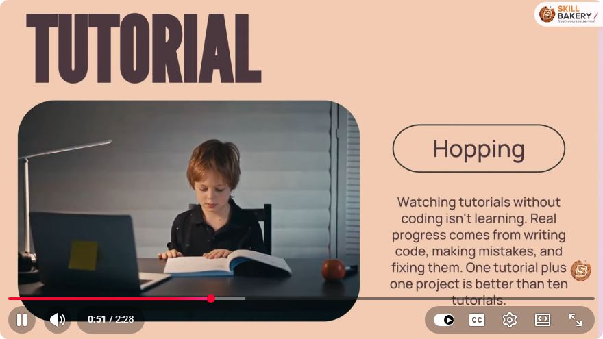 Screenshot from the tutorial