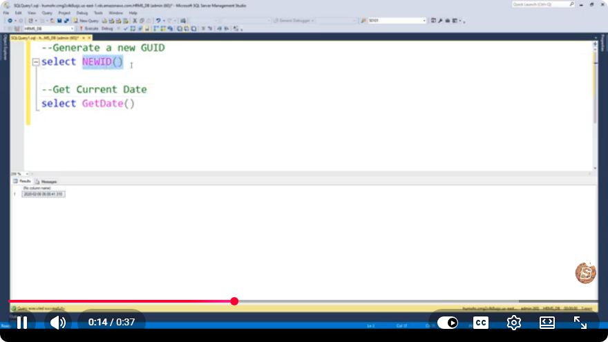 Screenshot from the tutorial