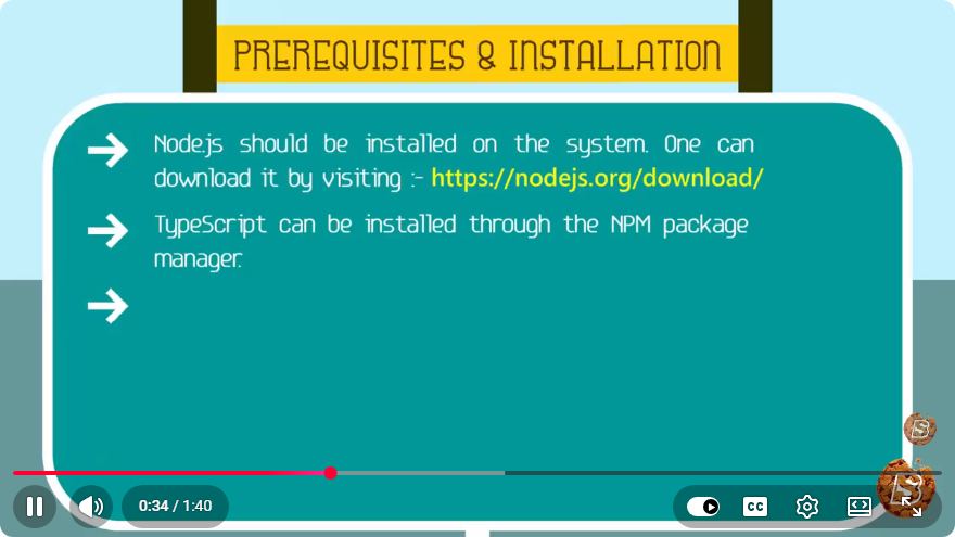 Screenshot from the tutorial