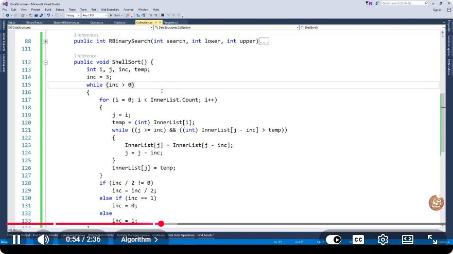 Screenshot from the tutorial