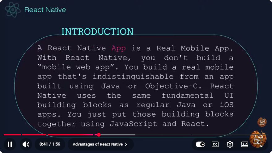 Screenshot from the tutorial
