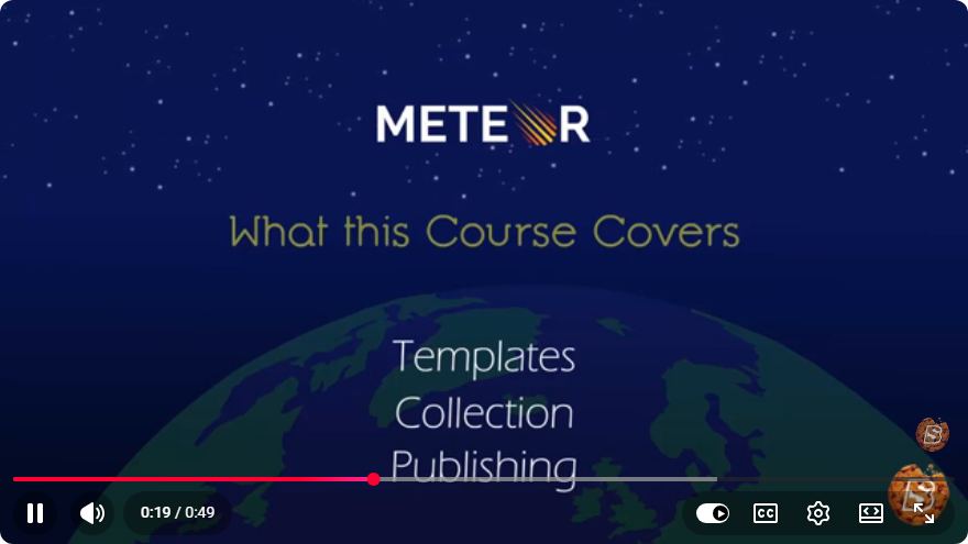 Screenshot from the tutorial